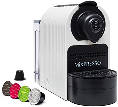 Máquina de café expresso de mixpresso para cápsula compatível com Nespresso, botões programáveis ​​para cafeteira de