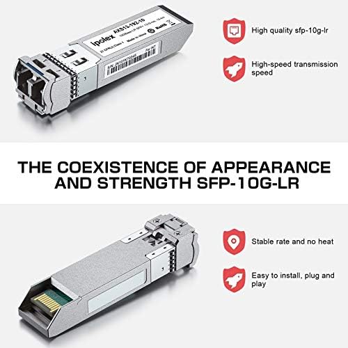 Pacote de 2 10gbase-lr Modo único SFP+ LC Transceptor e 10 GB SFP+ PCI-E Retwork, compare com Intel X520-DA2