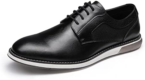 Bruno Marc Men's Plain Toe Oxford Shoes Business Formal Derby Sneakers