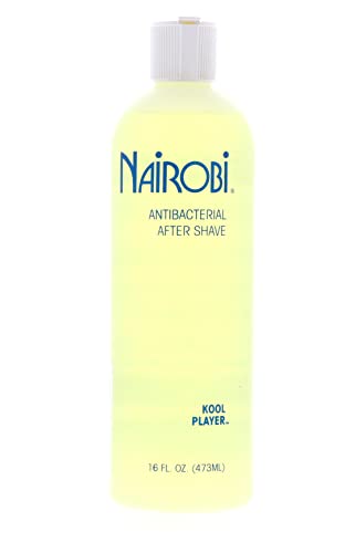 Antibacteriano de jogador de Nairobi Kool após a barbear para unissex, Yelow, 16 onças