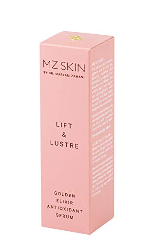 MZ Skin Leving & Luster | Elixir Golden | Soro antioxidante e antienvelhecimento | Ácido hialurônico | Vegano