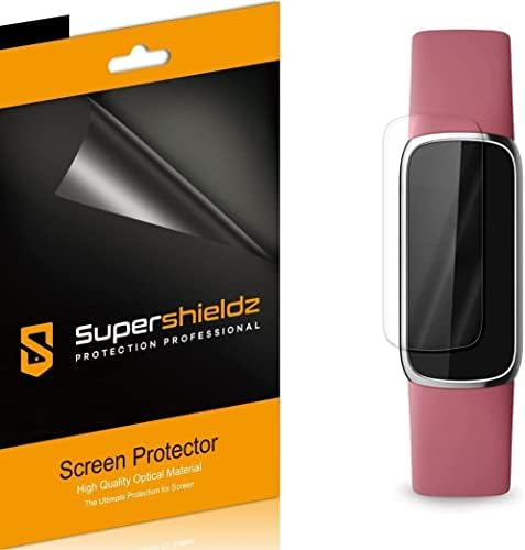 SuperShieldz projetado para protetor de tela de luxo Fitbit, 0,13mm, escudo transparente de alta definição