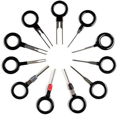 Terminais automáticos HOUKR Conjunto de ferramentas de chave de remoção, fiação elétrica do cabo elétrico Pin Pin Conector Ferramenta