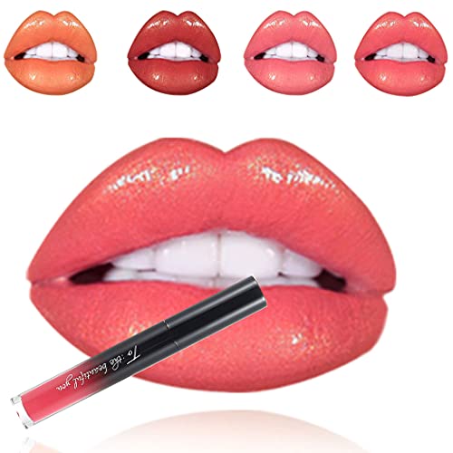 Bato de batom edanta batons líquidos foscos Lips impermeáveis ​​Lips Altamente Pigmentados Stick Stick Lupling Lupgloss