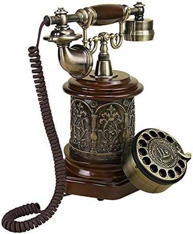 Telefone retrô Telefone antigo Telefone vintage Metal Tinging, lembrete de chamada de ajuste de volume
