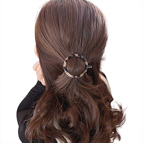 Cabelo de cabelo com tinta geométrica Clipes de cabelo acessórios de cabelo clipes de cabelo de girassol para meninas