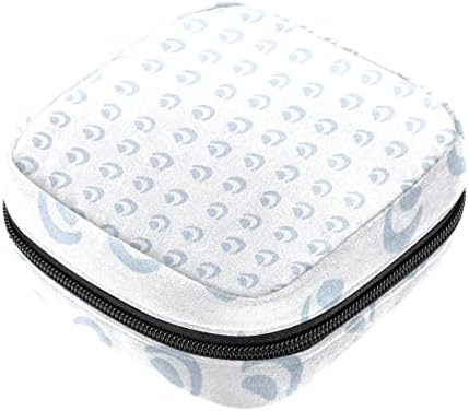 Bolsa de armazenamento de guardanapos sanitários de oryuekan, bolsas de zíper menstrual reutilizável portátil, bolsa de