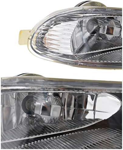 Munirater Clear Lente Bumper Driving Fog Lights+Kit de fiação+Substituição do Switch para Toyota 2005-2008 Corolla,