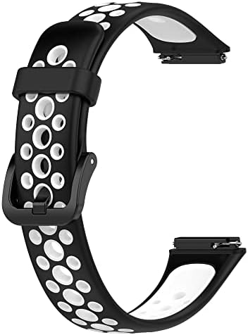 Fitturn [4pack Bands para Fitvii Slim Smartwatch, Bandos de ventilação de duas cores compatíveis com Fitvii Slim Fitness Tracker
