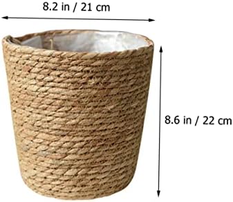 Homoyoyo Flowerpot Pasca de cesta de armazenamento de armazenamento de maros de maros de armazenamento de maros de plantador