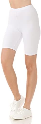 Leggings Depot Fashion Fashion Biker Shorts PRESTROS POPULARES E COLELA SOLID