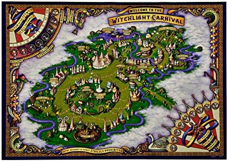 Ícones de D&D dos Reinos: o Domínio de Prismaer e o Mapa da Muralha do Carnaval da Bruxa