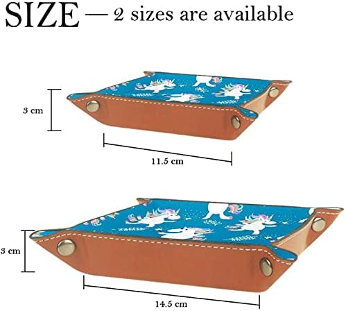 Bandeja de dados dobráveis ​​de unicórnio Halidey - Pu do porta -dados de couro, adequado para dados de metal, RPG, DND,
