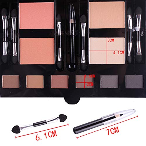 Phantomsky 180 Cores All-in-One Professional Makeup Palette Cosmetic Contouring Kit Combination com sombra de sombra, corretivo de creme,