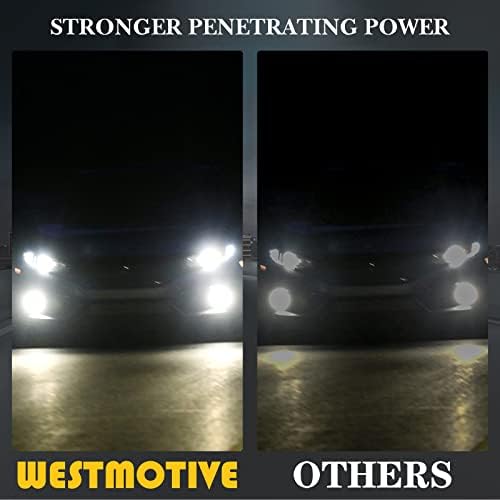 Westmotive, luz de neblina para 2002-2008 RAM 1500/03-09 RAM 2500/03-10 RAM 3500, 2004 Durango 2ª geração, 05-06 Caminhão de