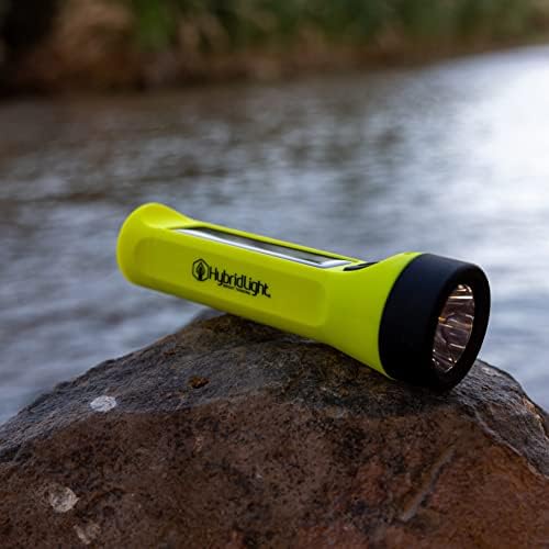 Hybridlight Journey 300 lanterna à prova d'água LED solar com carregador de telefone USB, amarelo