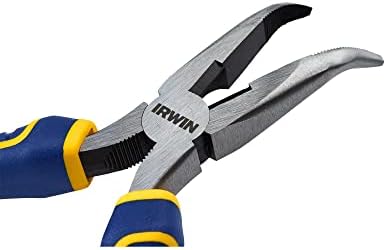 Irwin Tools Vise Grip alicate, nariz comprido dobrado, 6 polegadas