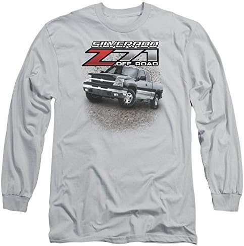 Chevrolet Automobiles Chevy Silverado Z71 Off Road T-shirt de manga longa para adultos