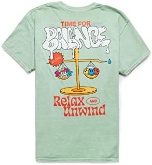 Pacsun Men Time for Balance Vintage T-Shirt