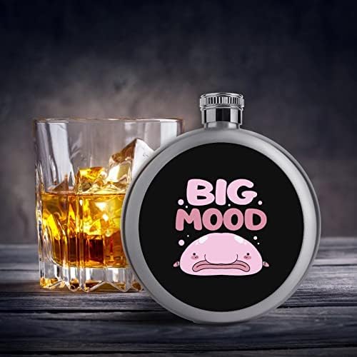 Big Humor Pink Blobfish Jug Round Liquor Flask fofo uísque balas