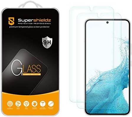 Supershieldz projetado para Samsung Galaxy S23 5g Protetor de tela de vidro temperado, anti -ratinho, bolhas sem bolhas