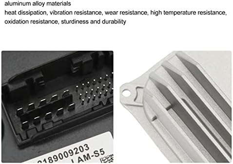 Akozon LED FARCLILT MODULE DE CONTROLE DE CONTROLE, A2189009203 2189009203 2189009700 Módulo de controle de reatores de farol de farol