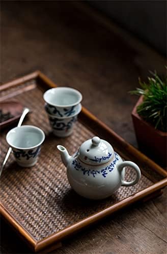 Bule de chá de kung de 100 ml grosso com filtro antigo bule de chá artesanal