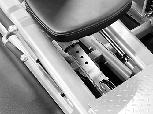 Máquina de prensa de pernas seletora de Bodykore- 220 lb de pilha de peso- equipamento de fitness comercial