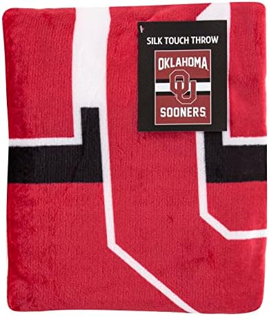 Northwest NCAAA Singular Silk Touch Throw Planta, 45 x 60 Oklahoma Sooners