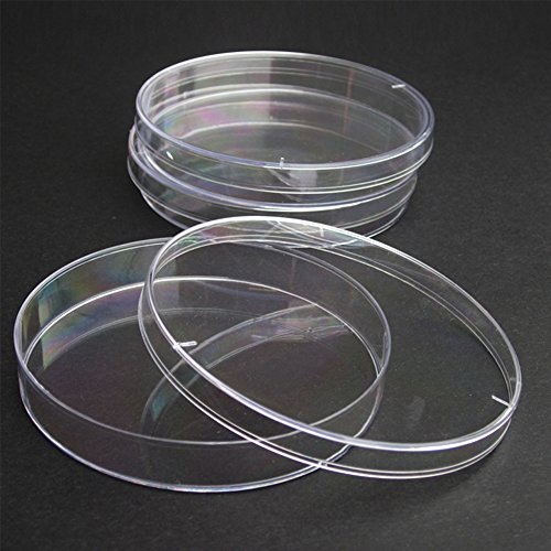 Bipee Polystyrene Petri Dish 90 x15mm, estéril, pacote de 10