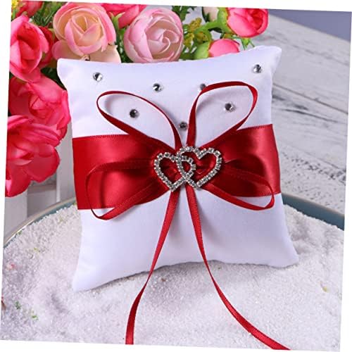 ABAODAM Cestas decorativas Decoração travesseiro de flores cesto de menina 1pc cestas de menina de menina anel travesseiro anel travesseiro