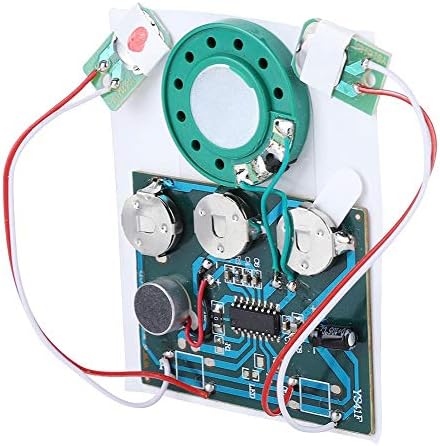 Som moduel, 30s Módulo de som DIY gravado com controle de botão duplo e bateria