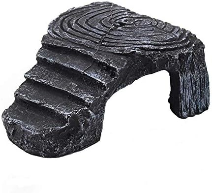 SAIM Basking Platform Ramin Ramp Aquarium Decor para tartarugas répteis pequenos