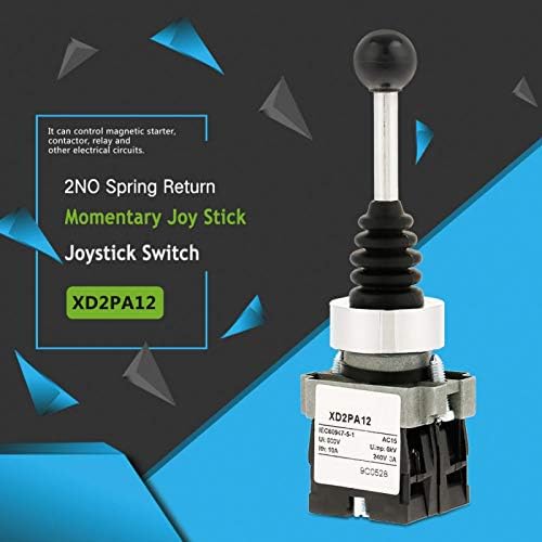 Alremo Huangxing - Mudança de joystick momentânea, 2No Momentary 2No Joystick Switch, Substituição do Switch de Joystick para Controle Industrial Control