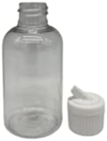 Fazendas naturais 2 oz Oz Boston BPA Garrafas grátis - 6 Pack Contêineres de recarga vazia - Produtos de limpeza de óleos essenciais