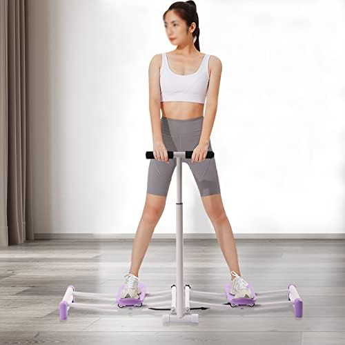 Equipamento de exercício de perna, treinador de músculos do assoalho pélvico Exercício de coxa com hastes ajustáveis ​​para