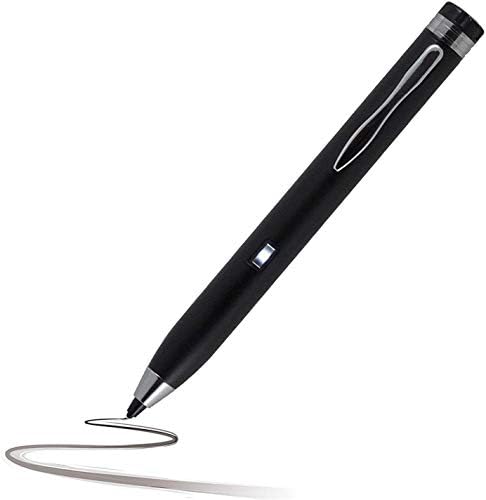 Broonel Grey Mini Ponto Fino Ponto Digital Ativo Pen compatível com o ASUS ZenBook Pro DUO UX581GV | Asus ZenBook Pro Ux480 14 polegadas