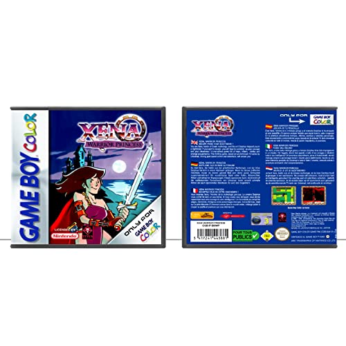 Xena: Princesa Guerreira | Game Boy Color - Caso do jogo apenas - sem jogo