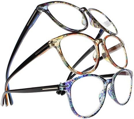 Newsight Multi-Color Men Women Retro Oval Spring Hinges Reading Reading Glasses