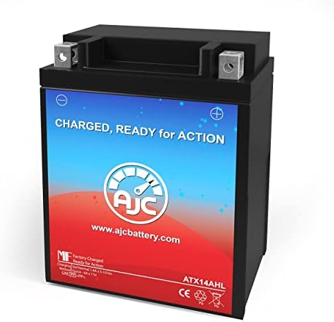 Yuasa YTX14AHL -BS PowerSports Substituição Bateria - esta é uma substituição da marca AJC