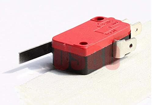 On -off 25/15A 125/250V Red Mirco Switch com cinto de fenda elétrica Centro de fenda elétrica Chave de juíz