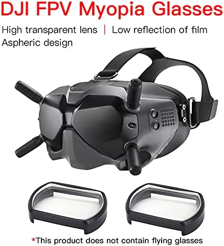 Lentes de óculos miopia rcgeek compatíveis com lentes de correção de visão DJI FPV Goggles V2