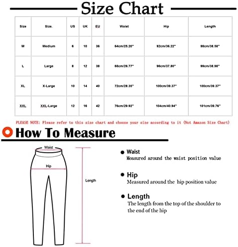 Dreamlascar Womens Relaxed Fit Dress Pants Business Business Casual Legal Panteira Alta Pants de Torno