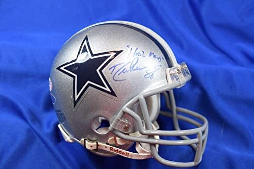 Drew Pearson PSA DNA assinado Cowboys Mini capacete Autograph - Autographed NFL Mini Celmets