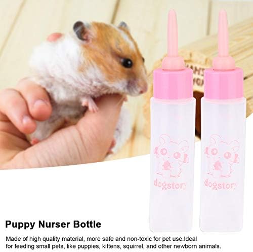 Jeanoko 2pcs 30ml alimentador de garrafas para hamsters super pequeno ouriço esquilo chinchilla chinchilla pet hamster