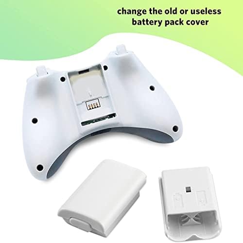 1*Kit de caixa de blindagem da tampa da bateria do controlador para Xbox 360 compartimento de bateria Shell