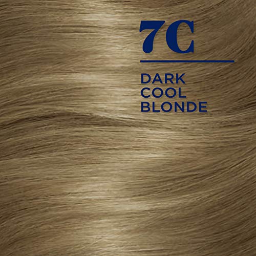 Clairol Nice'n Easy Permanent Hair Dye, 7c Dark Cool Blonde Hair Color, pacote de 1