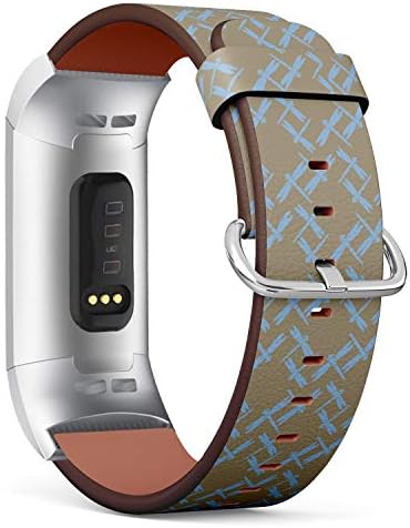 Compatível com Fitbit Charge 4, Charge 3, Charge 3 SE - Substituição de pulseira de pulseira de pulseira de pulseira de cinta para