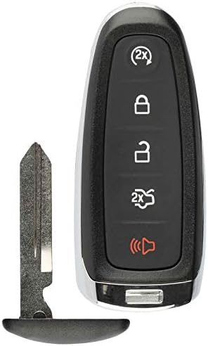Para 11-17 Ford Lincoln Entrada Keyless Smart Key Remote Remote FOB com Blade Uncut 5BTN M3N5WY8609 164-R8092