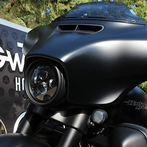 HOGWORKZ® LED de 7 polegadas Farol - Substituição de Daymaker compatível com Harley Davidson Street Glide Road King